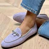 Gunnvor – Flat sko elegant med sløyfe