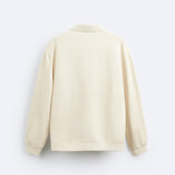 Beige genser med polokrage – Style avslappet med élégance