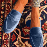 Naomi – Mokasiner i vintage-eleganse