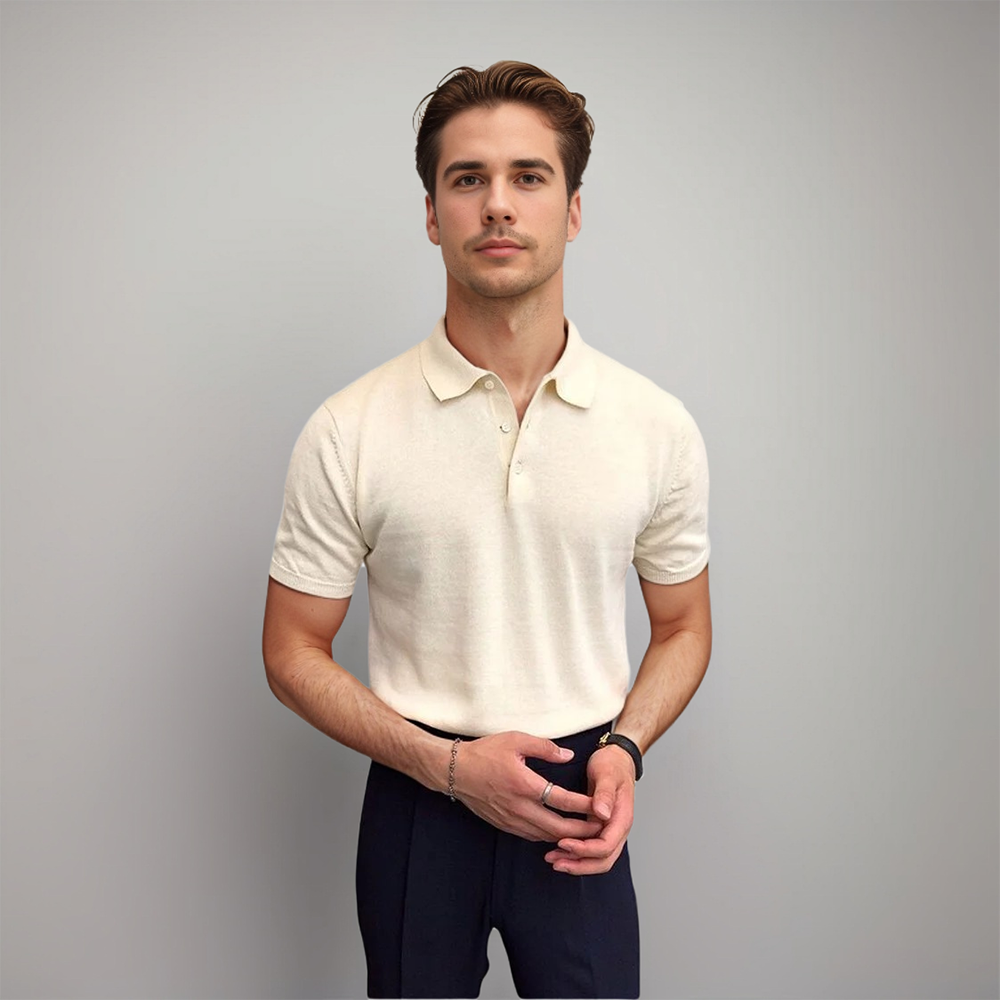 Bernardo – Poloskjorte klassisk for herre