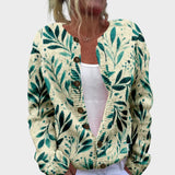 Karine – Blomstret cardigan