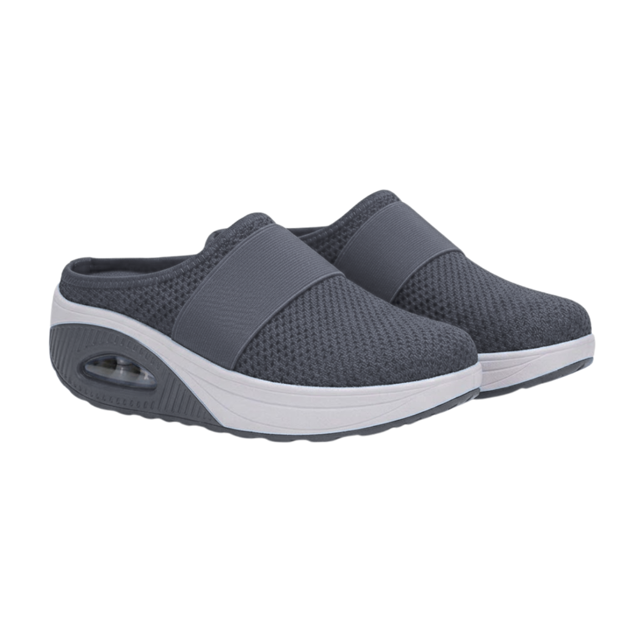 Joggesko mules med Enfiler med såle Épaisse og Maille Respirante