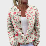Berit – Blomstret cardigan