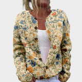 Aurora – Blomstret cardigan