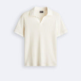 Elegant strikket poloskjorte med chic look