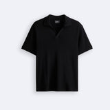 Elegant strikket poloskjorte med chic look