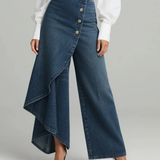 Aud – Innsvøpende denimbukser