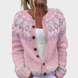 Palmira – Blomstret cardigan