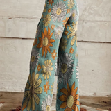 Cilla – Blomstrete palazzo-bukser