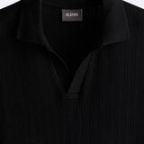 Elegant strikket poloskjorte med chic look