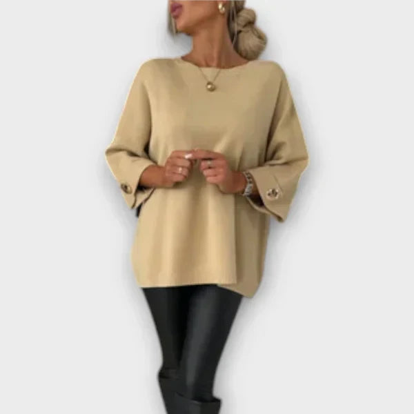 Filippa – Elegant strikkebluse