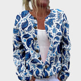 Astrid – Blomstret cardigan