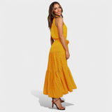 Emma – Elegant lang kjole