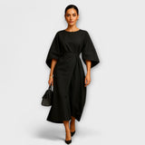 Sara – Elegant kjole med ermer