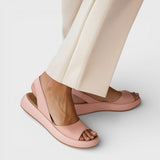 Daniela – Minimalistiske sandaler med åpen tå