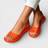 Daniela – Minimalistiske sandaler med åpen tå