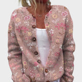 Annemor – Blomstret cardigan