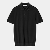 Poloskjorte herre minimalistisk med korte ermer Premium