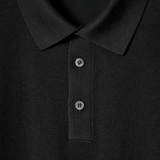 Poloskjorte minimalistisk for herre med korte ermer elegant