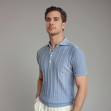 Jovani – Poloskjorte klassisk for herre