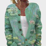 Silje – Blomstret cardigan