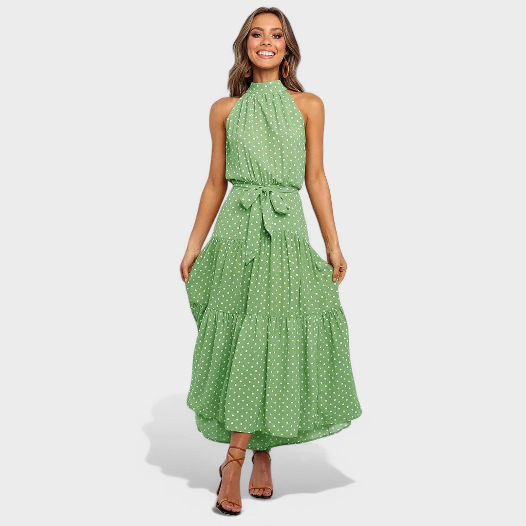 Emma – Elegant lang kjole