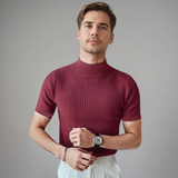 Paolo – Skjorte med korte ermer elegant for herre