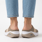 Joggesko mules med Enfiler med såle Épaisse og Maille Respirante