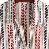 Skjorte sommer med stripemønster