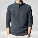 Genser fleece med glidelås for herre – varmt og behagelig design
