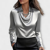 Marianne – Skinnende bluse