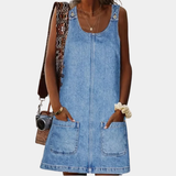 Signe – Denimkjole avslappet