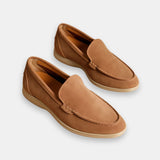 Beige mokkasiner – Elegante og allsidige