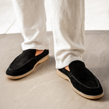 Luke | Mokkasin i semsket skinn i Old Money-stil for menn