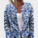 Salome – Blomstret cardigan