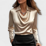 Marianne – Skinnende bluse