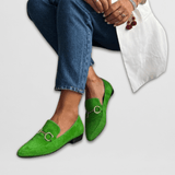 Gunnvor – Fargerike boho-mokasiner