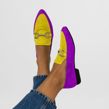 Gunnvor – Fargerike boho-mokasiner