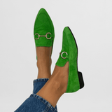 Gunnvor – Fargerike boho-mokasiner