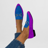Gunnvor – Fargerike boho-mokasiner