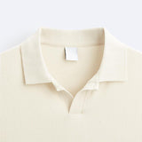 Beige genser med polokrage – Style avslappet med élégance