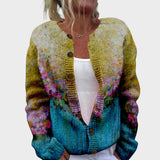 Dagmar – Blomstret cardigan