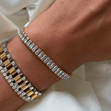 Rivière Baguette-armbånd