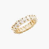 Ring med oval fasong