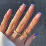 Ring med oval fasong