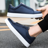 Alexander | Hvite herresneakers i skinn av høy kvalitet