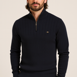 ZAAN Original – Genser Luxe med krage med glidelås