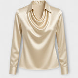 Marianne – Skinnende bluse
