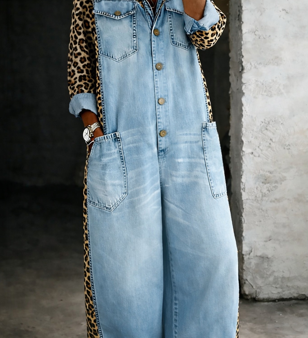 Amanda – Buksedress i denim