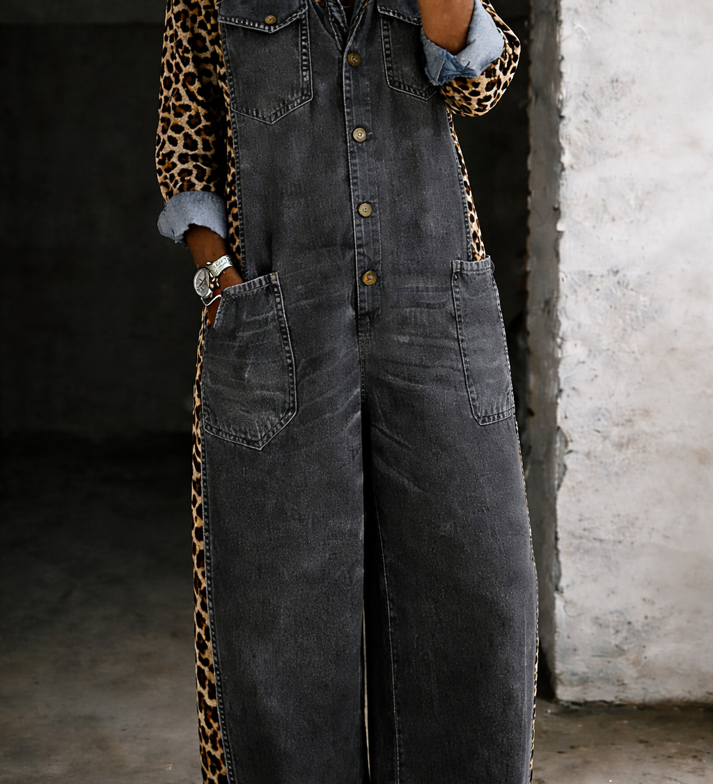Amanda – Buksedress i denim